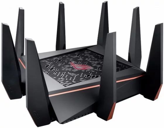 Asus announced the ROG Rapture GT-AC5300 router at CES 2017