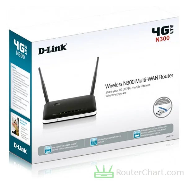 D-Link Wireless N300 DWR-116 (DWR-116) / 3