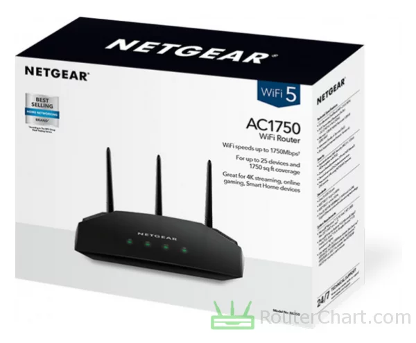 Netgear AC1750 WiFi Router (R6350) / 3