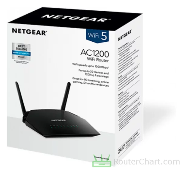 Netgear Dual-Band WiFi 5 AC1200 (R6230) / 3