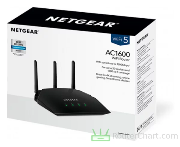 Netgear Dual-Band AC1600 WiFi 5 (R6330) / 3