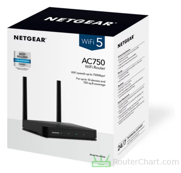 Netgear Dual-Band WiFi 5 AC750 (R6080) / 3