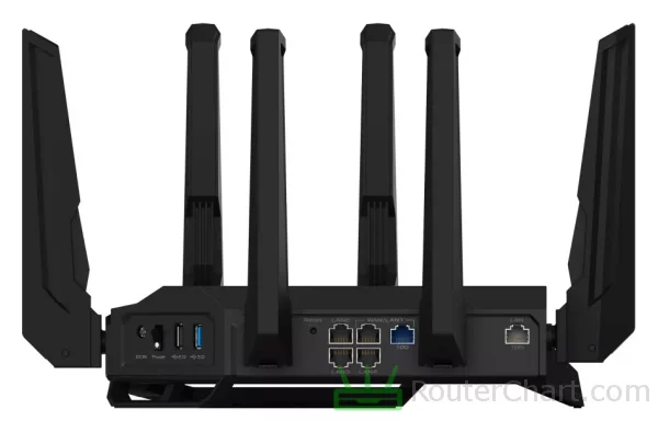 Asus BE19000 Tri-band WiFi 7 Router (RT-BE96U) / 3